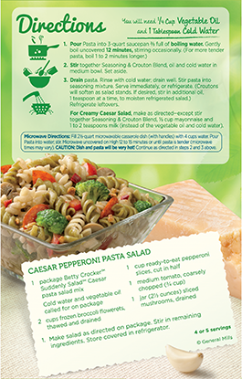 Suddenly Pasta Salad™ Caesar - Caesar Pasta Salad