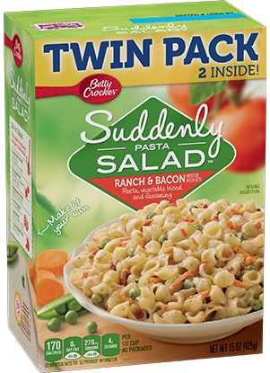 Suddenly Pasta Salad RanchBacon TwinPack Featured