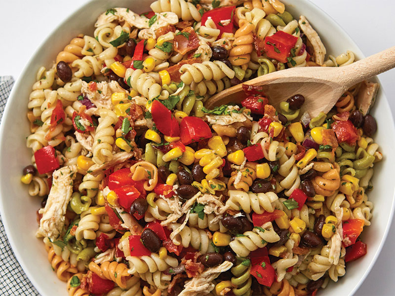 Cowboy Caviar Pasta Salad