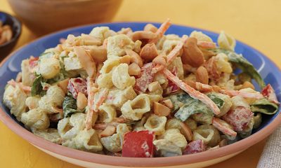 Easy Curry Chicken Pasta Salad