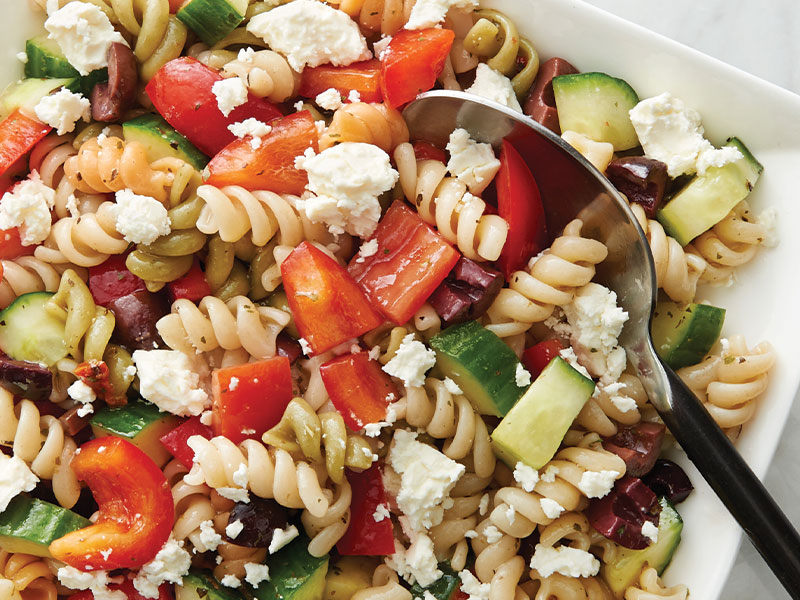 Easy Greek Pasta Salad