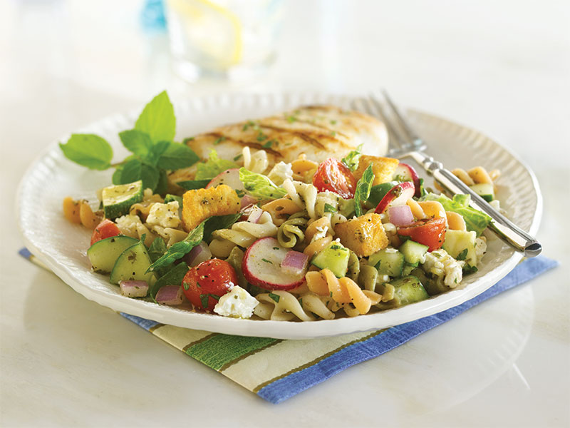 Fattoush Pasta Salad