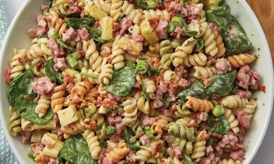 Hawaiian Ham and Bacon Pasta Salad