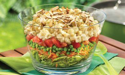 Layered Curry Pasta Salad