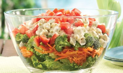 Layered Summer Pasta Salad