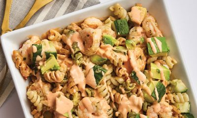 Spicy Shrimp Pasta Salad