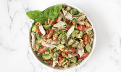 Chicken Alfredo Pasta Salad