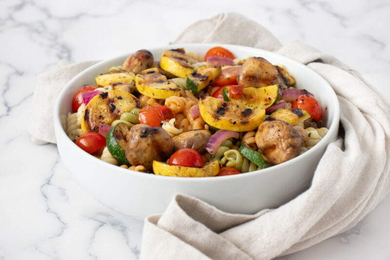 Italian Grilled Vegetable Pasta Salad