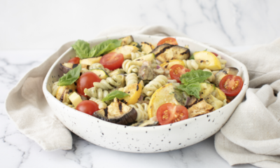 Grilled Ratatouille Pasta Salad