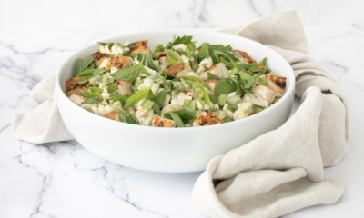 Herb Chicken Green Goddess Pasta Salad